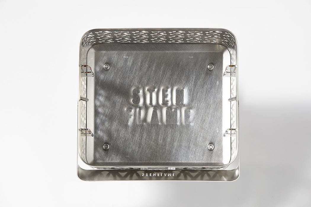 焚き火台 Bonfire Grill -Takekago-（焚き火台セット・タケカゴ柄