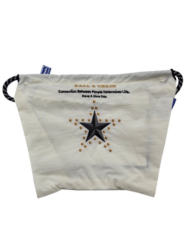 Ball&Chain ポーチ  L size 【First  Star】