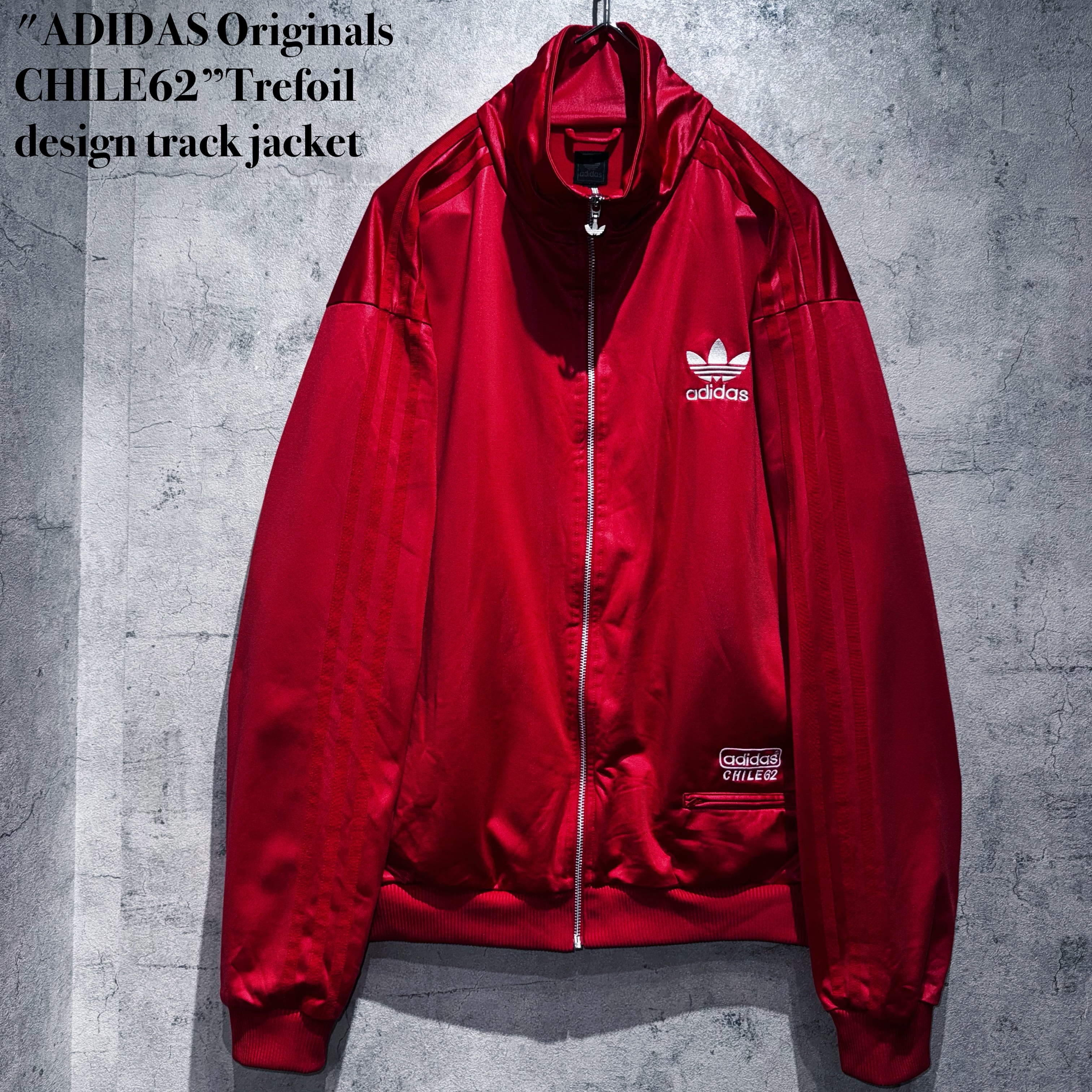 "ADIDAS Originals CHILE62”Trefoil design track jacket