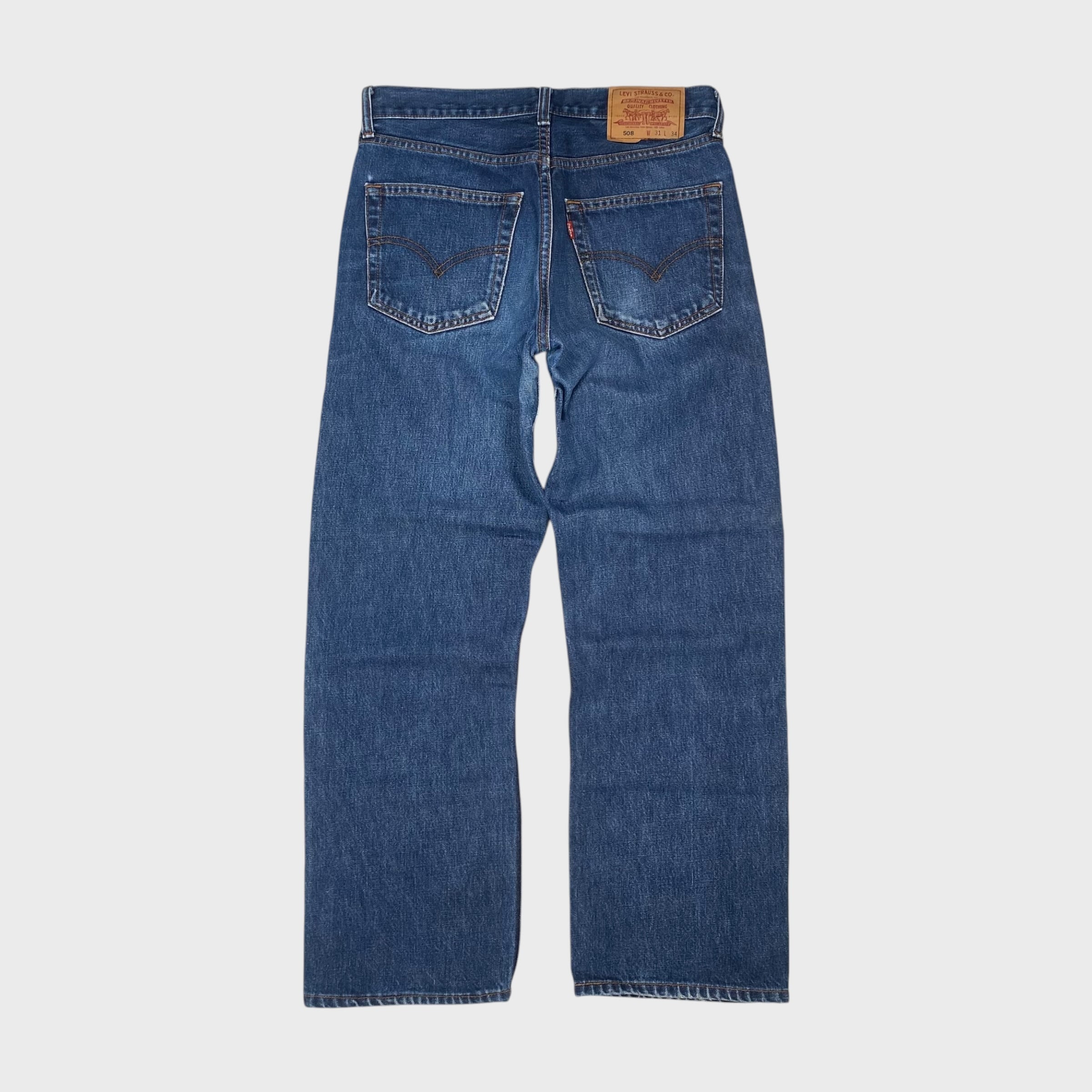90's】【USA製】 リーバイス 520 W34×L34 ボタン裏525 デニムパンツ