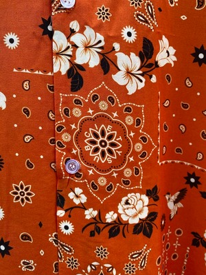 SUBCIETY / FLOUR PAISLEY SHIRT