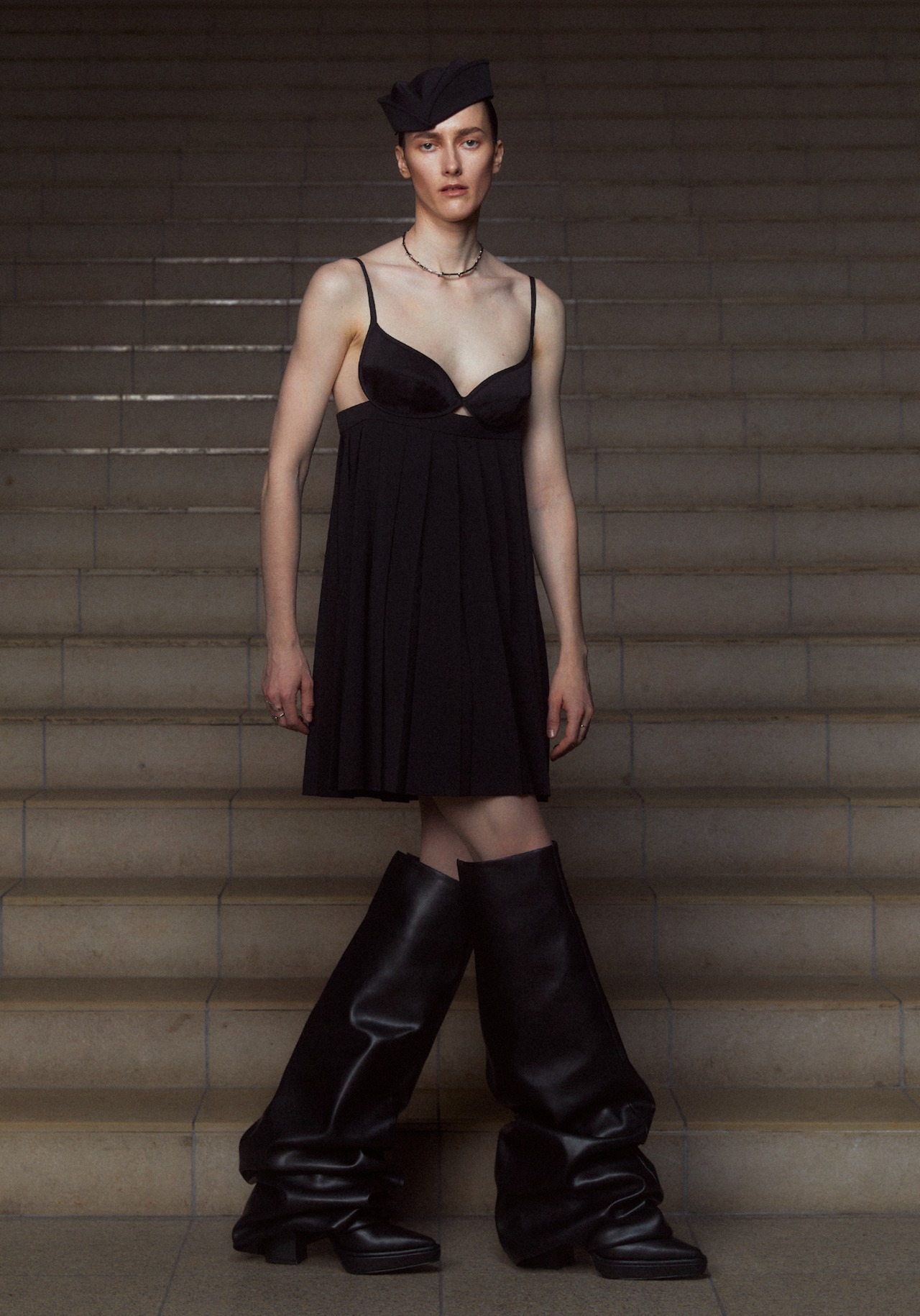 【26AW 予約販売】POOLDE プールデ / キャミドレス / Nocturne Dress - 1