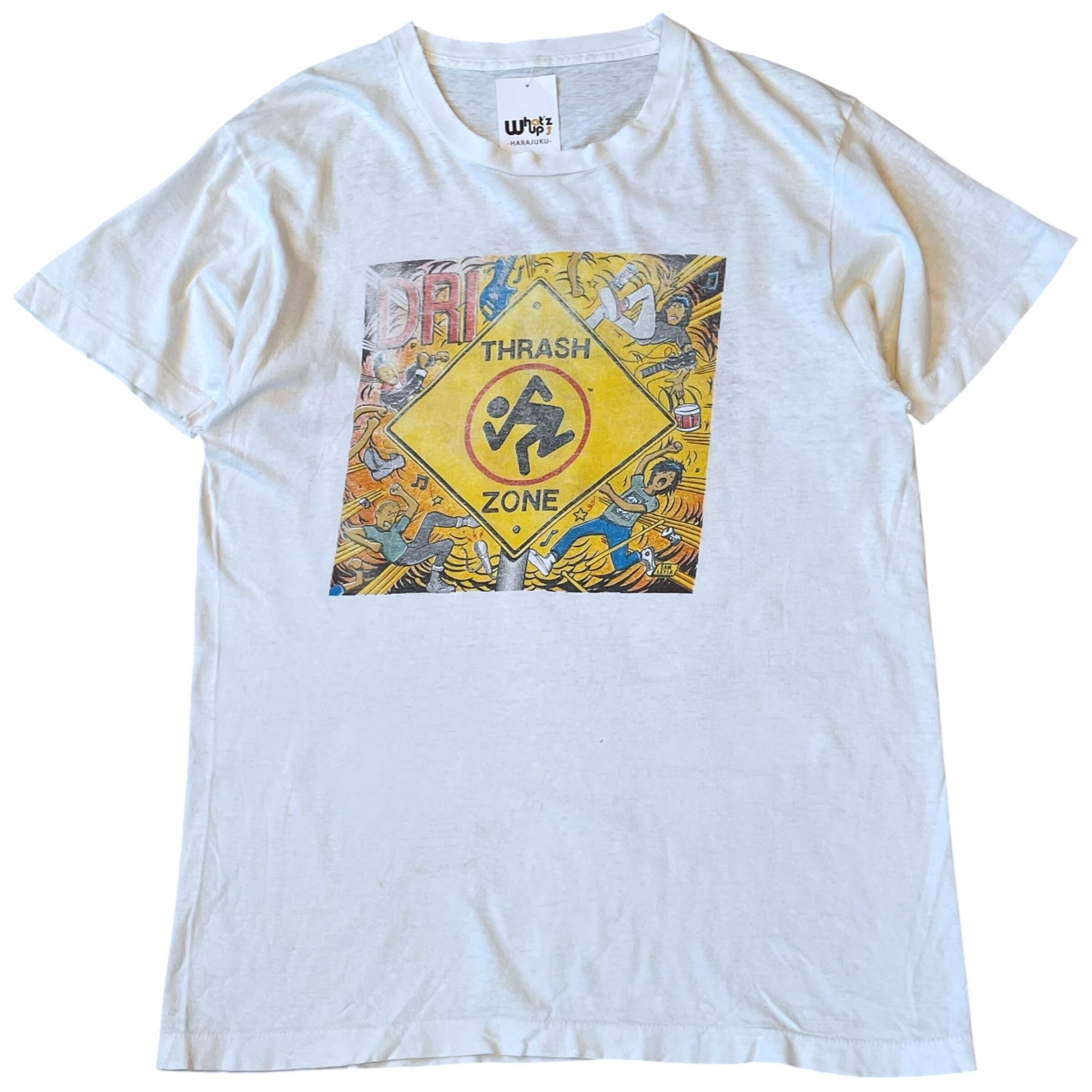 1989s D.R.I. "THRASH ZONE" T-shirt