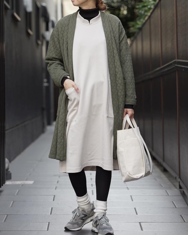 ts(s)ティーエスエス Smock Shirt Dress ECRU