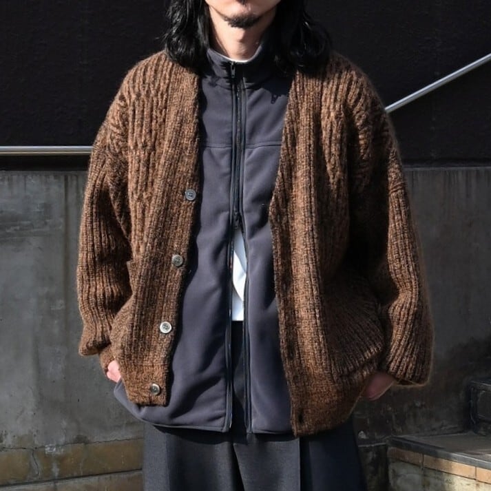 YASHIKI / Sekkei mohair Cardigan | GANKO