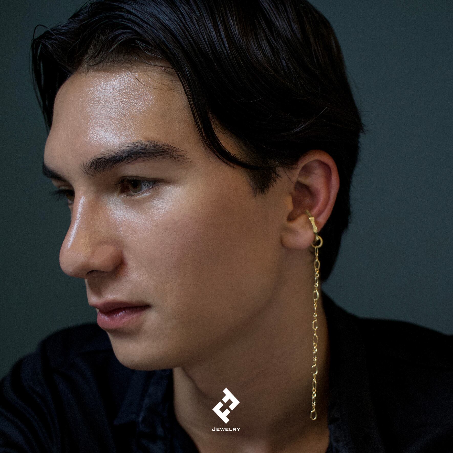 bamboo・イヤーカフ・ロングチェーン | FELIPE FONSECA jewelry