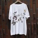 Vintage Souvenir T-shirt [BUTTERFLY GARDENS] [1988s-] Butterfly Print
