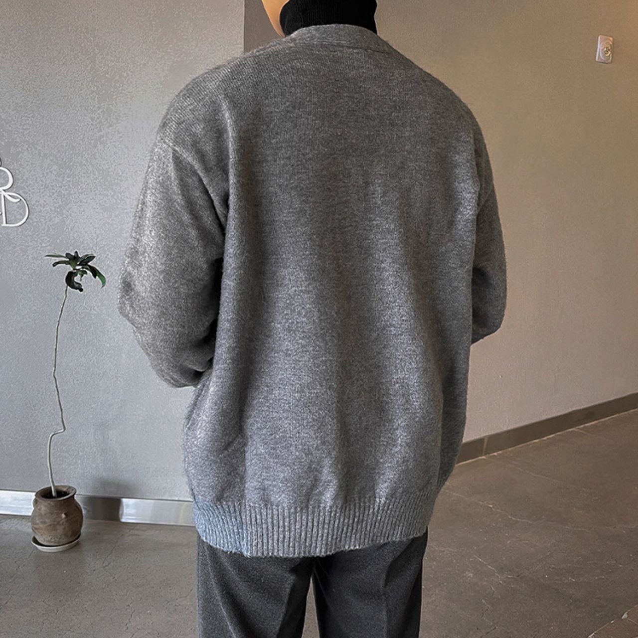 ミドルシンプルカーディガン　MT0080365