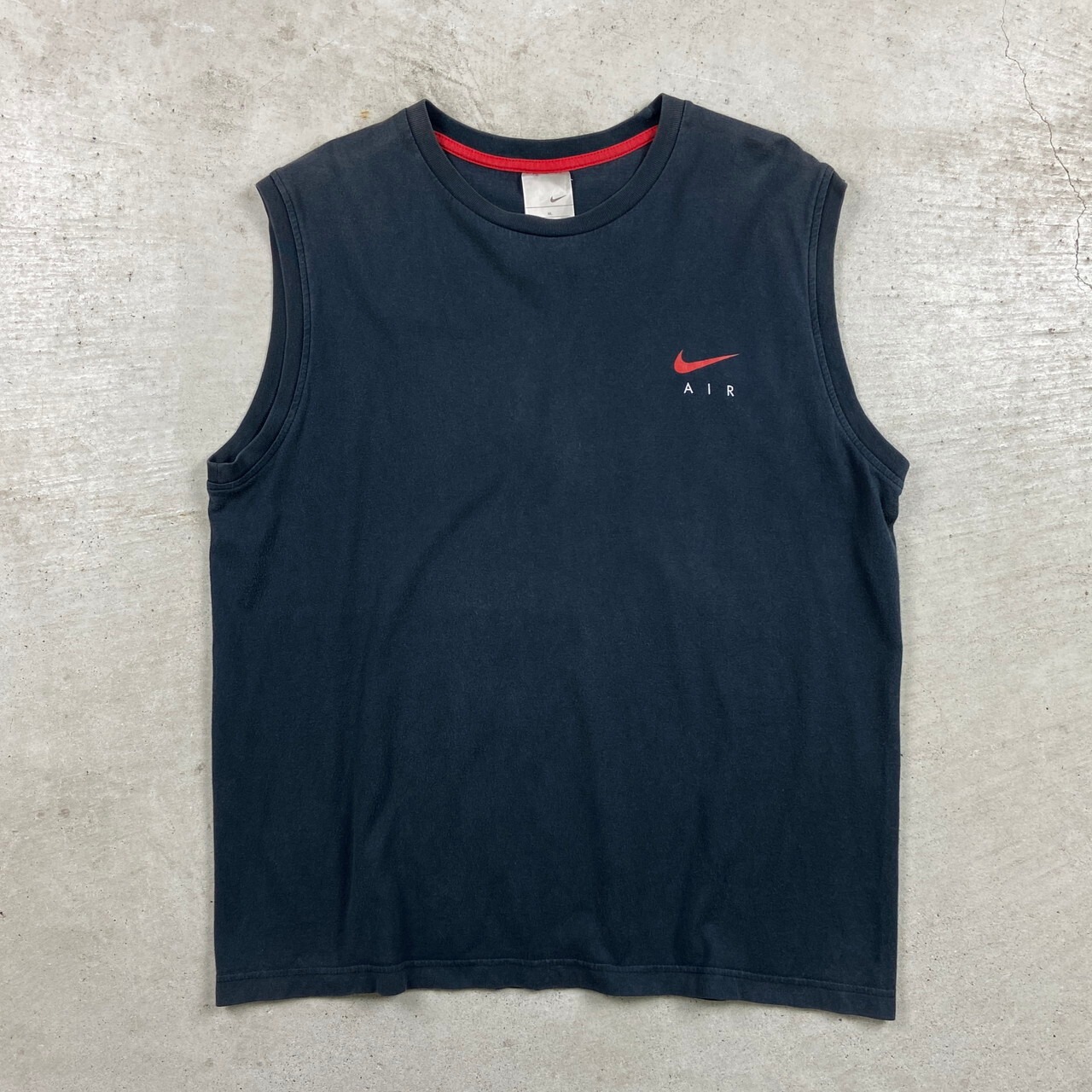 00年代 NIKE AIR ナイキ スウォッシュ ノースリーブTシャツ タンク 