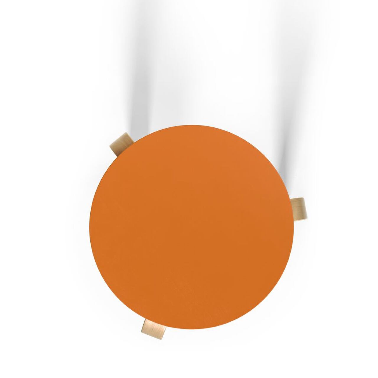 Artek Stool60 アルテック スツール60 オレンジ スツール 60 / オレンジ ラッカー / Stool 60 / orange lacquer / 3本