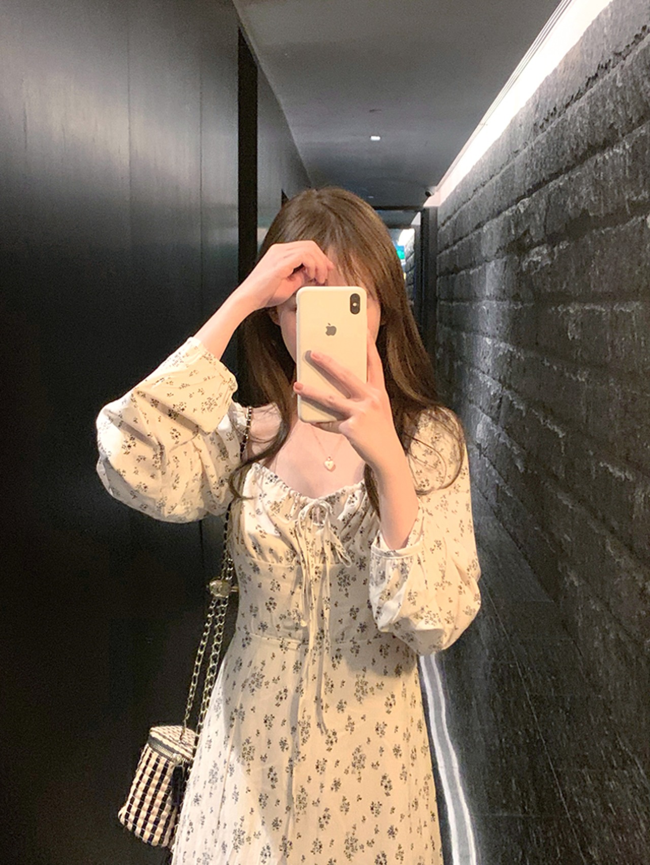 フローラルロングワンピース LK1027