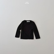 韓国子供服 / LINDO / もちもちベーシックTシャツ / 秋服 *XS~XL*