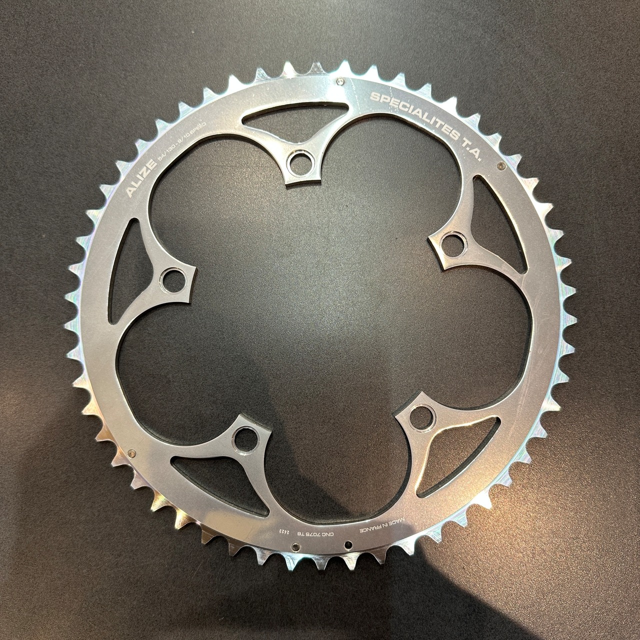 T.A.Alize Outer Chainring Silver  130PCD / 54T