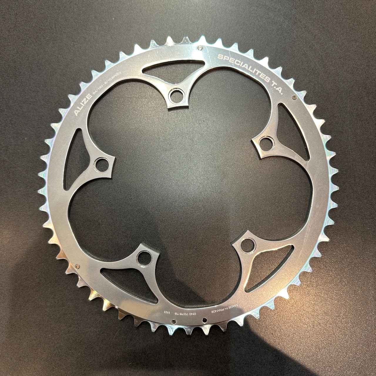 T.A.Alize Outer Chainring Silver  130PCD / 54T