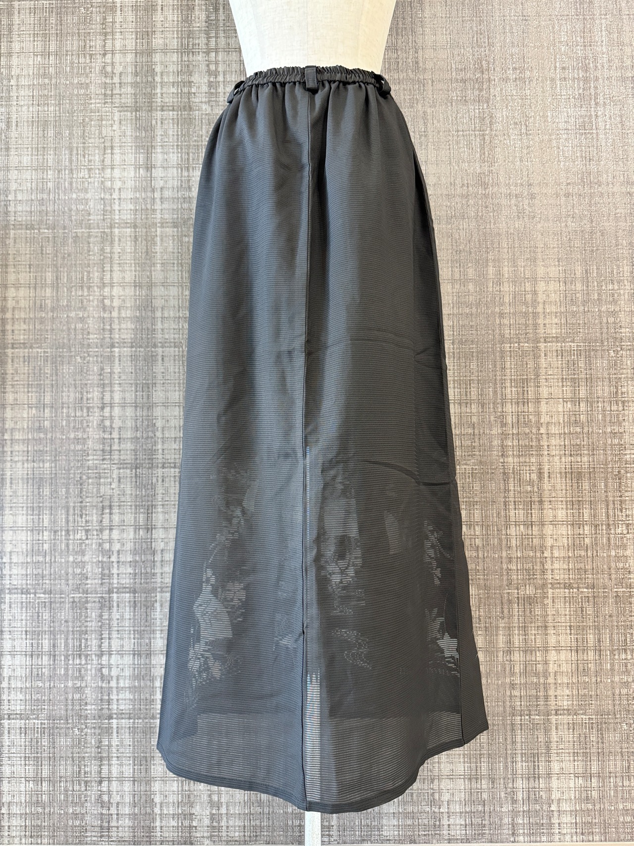 See-through long skirt 669(夏用着物)