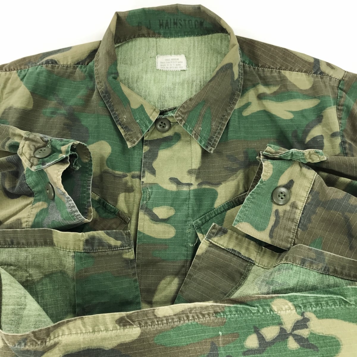 U.S.ARMY 70年代 JUNGLE FATIGUE JACKET ジャングルファティーグ U.S.ARMY 70年代 JUNGLE FATIGUE JACKET ジャングルファティーグ