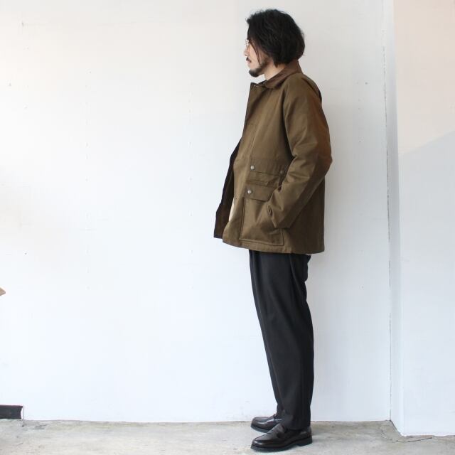Soundman パラフィンキャンバスフィールドコート Fedora / 533M-353W