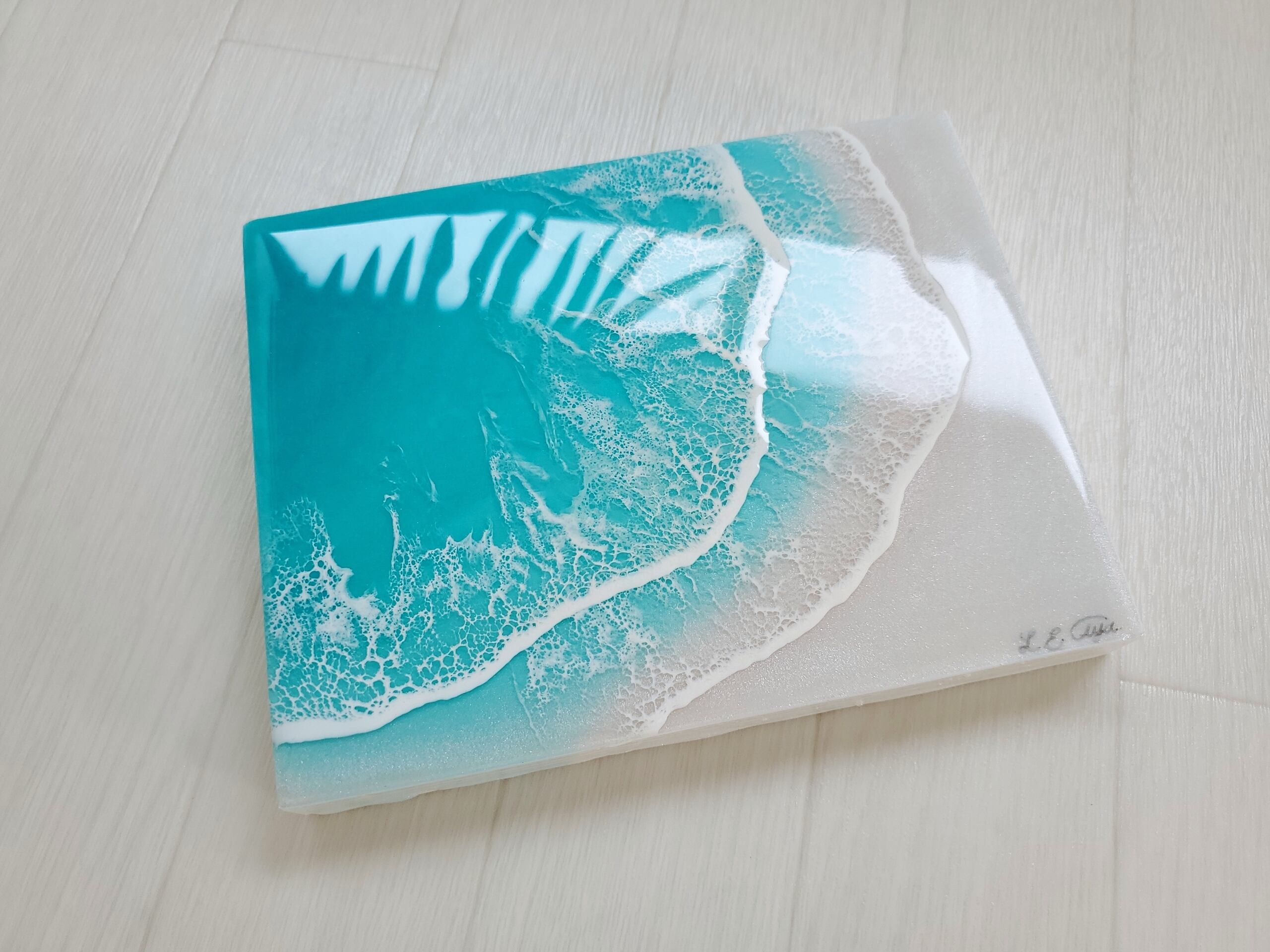 104.オーシャンレジンアート 2wave