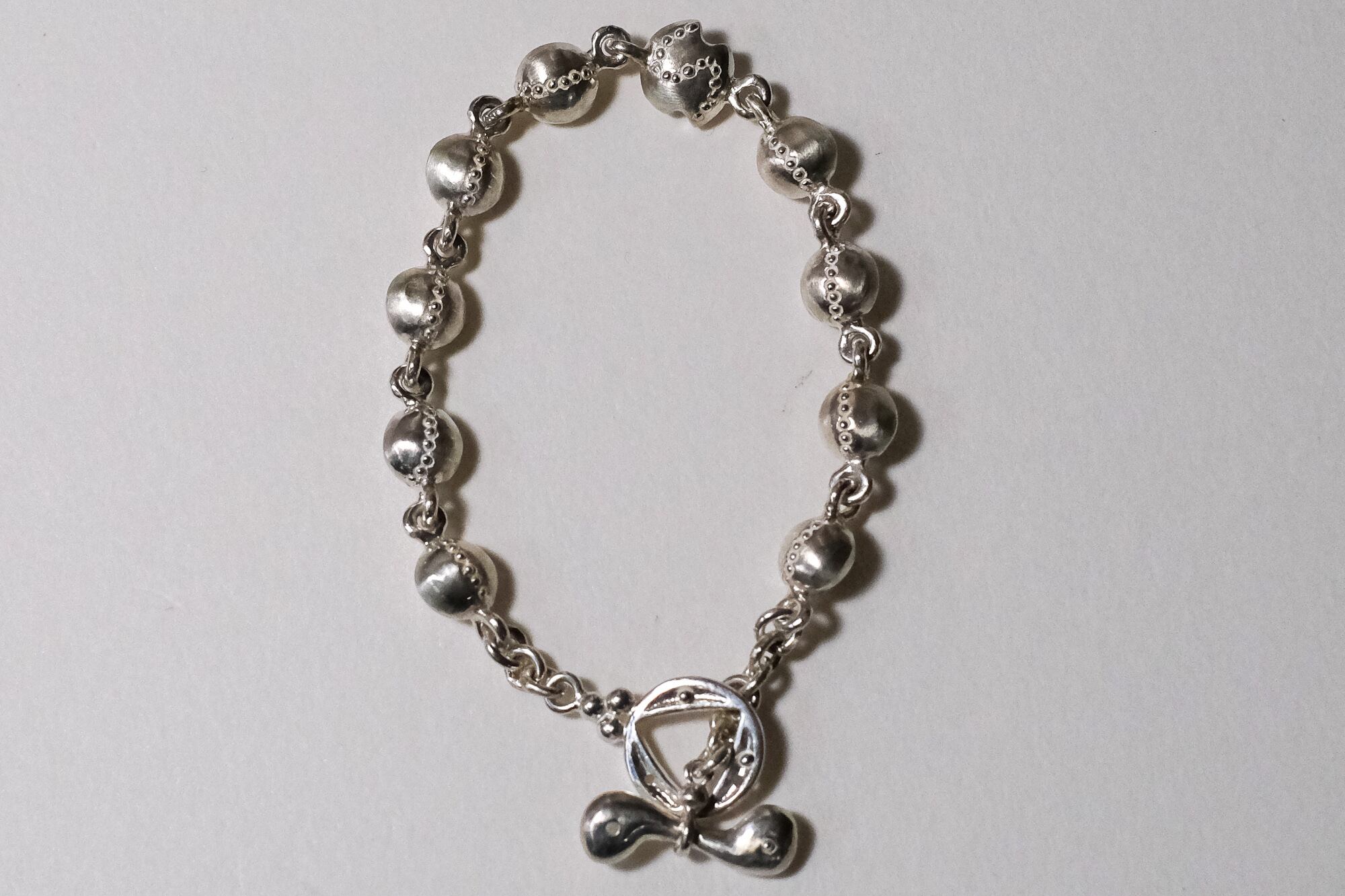 巡り ブレスレット silver no,374