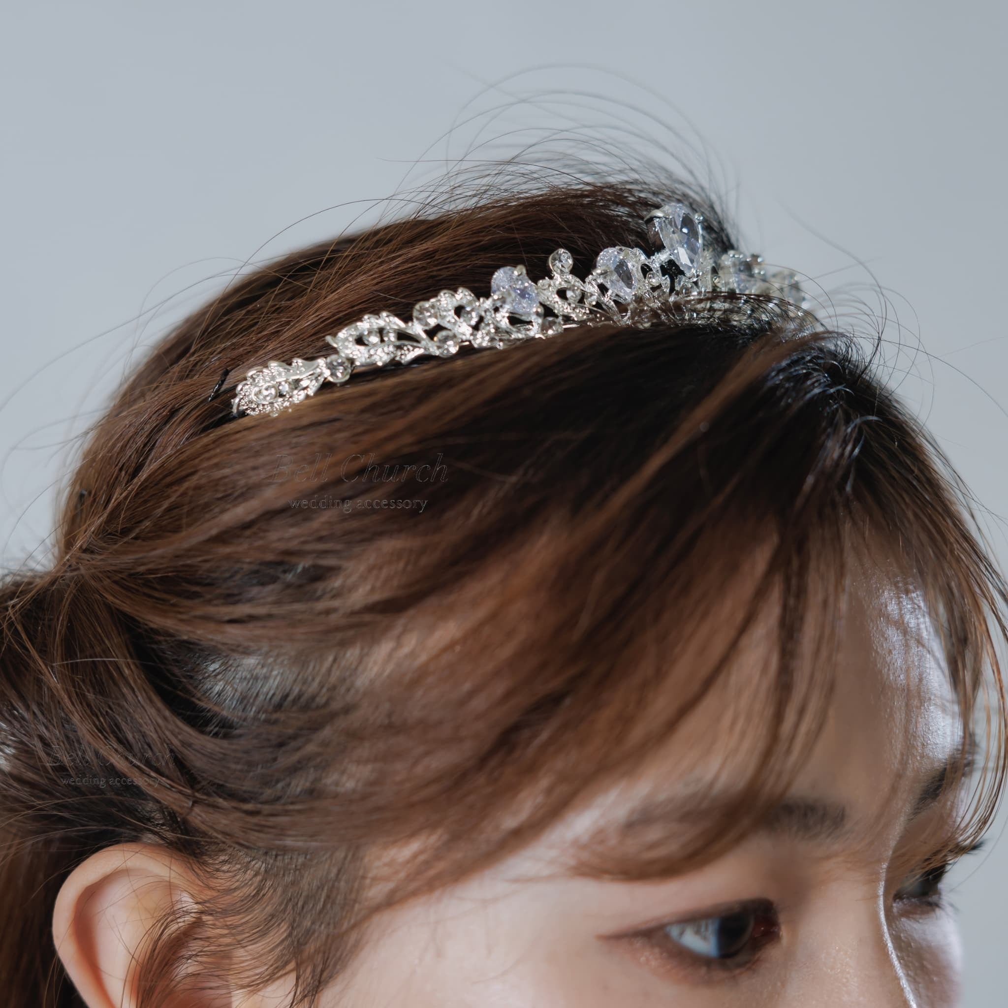 ティアラ｜ジルコニア｜シルバー(BC-T20) | ウェディングアクセサリー