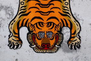 Tibetan Tiger Rug 《Sサイズ•ウール556》チベタンタイガーラグ