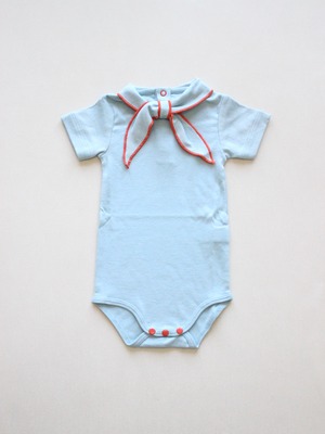 Misha & Puff  Short Sleeve Scout Onesie  Sky