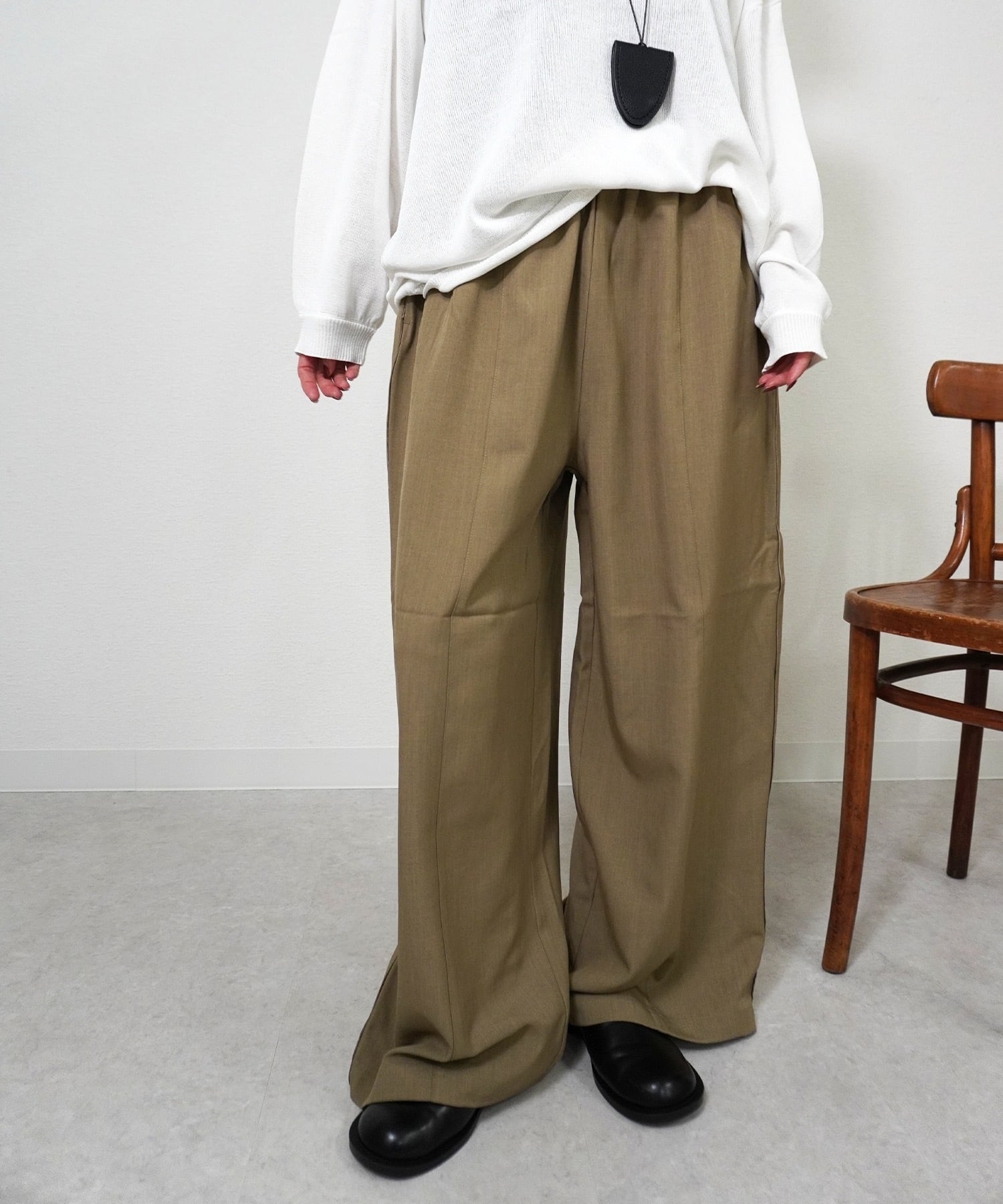90's POLO by Ralph Lauren Chino Pants IN-TUCK W38 ポロ ラルフ