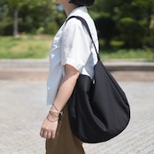 Cotton Hobo bag ブラック