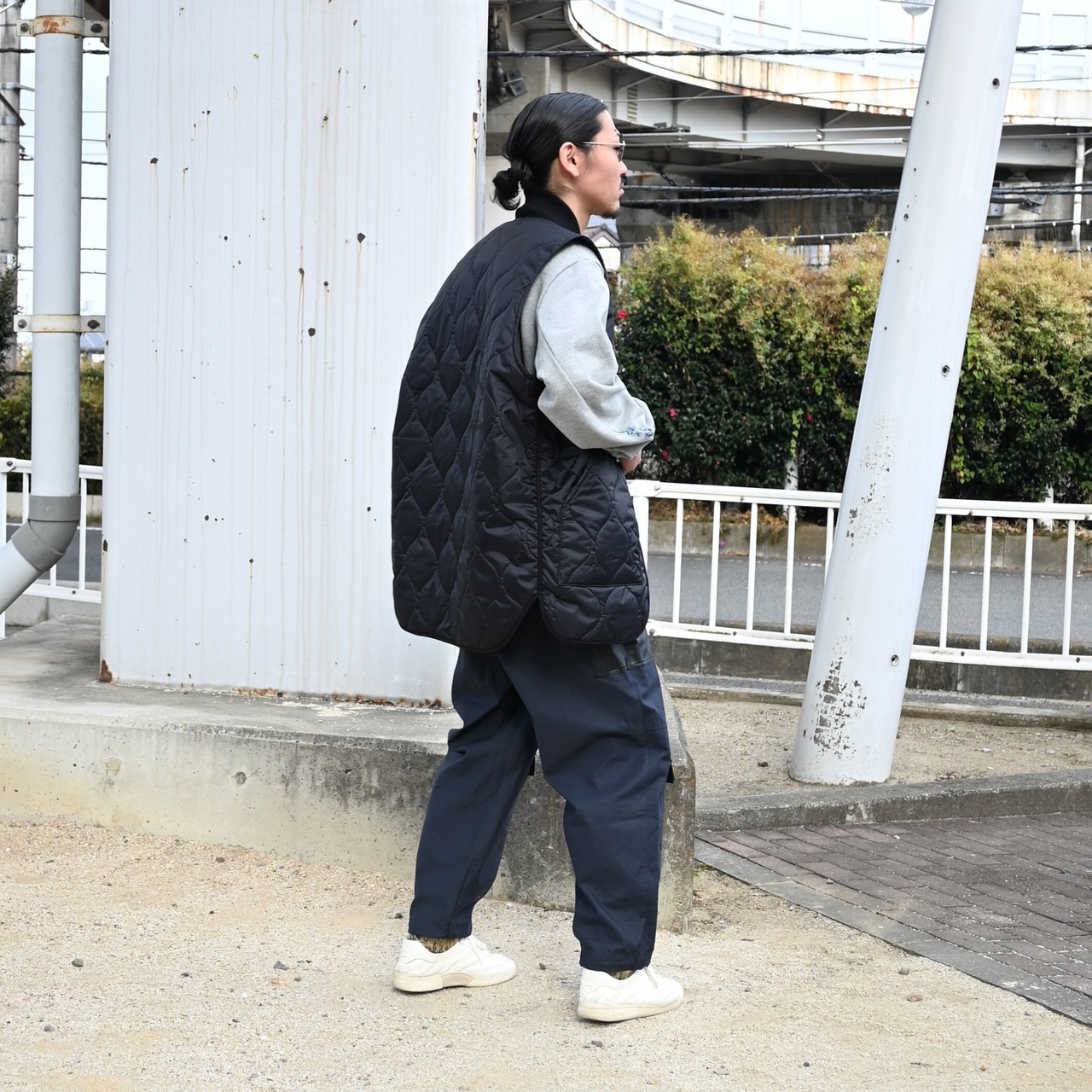 Leh / Quilting Docking Coverall Jacket コーディネート