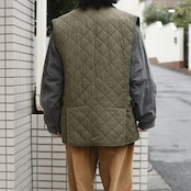 hunting quilting vest khaki