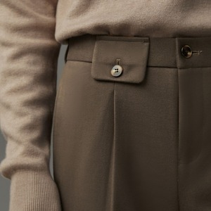 ウォーミングストレートタックパンツ　MT0110051