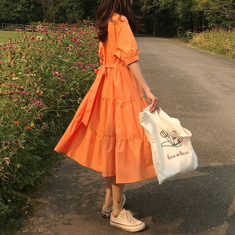 サマースタイルスカート ロングドレス 夏物 萌量不足76839665758