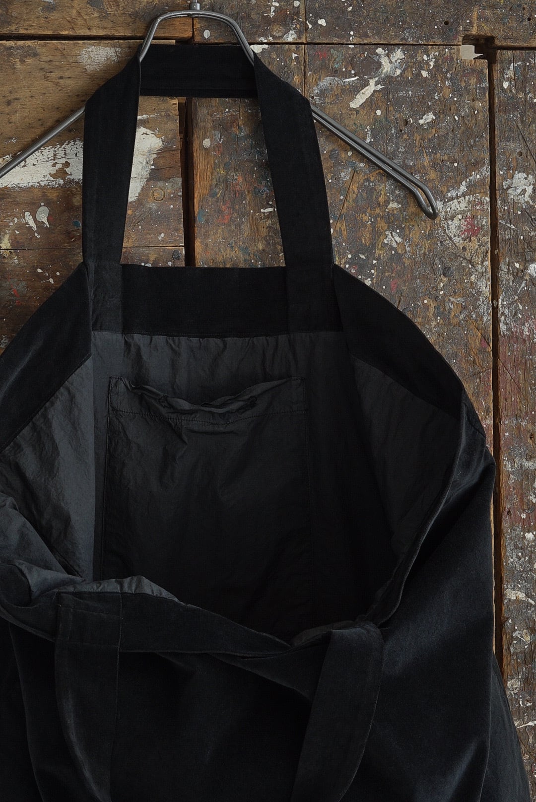 ALBUM DI FAMIGLIA - VELVET BIG BAG / BLACK | Brownie