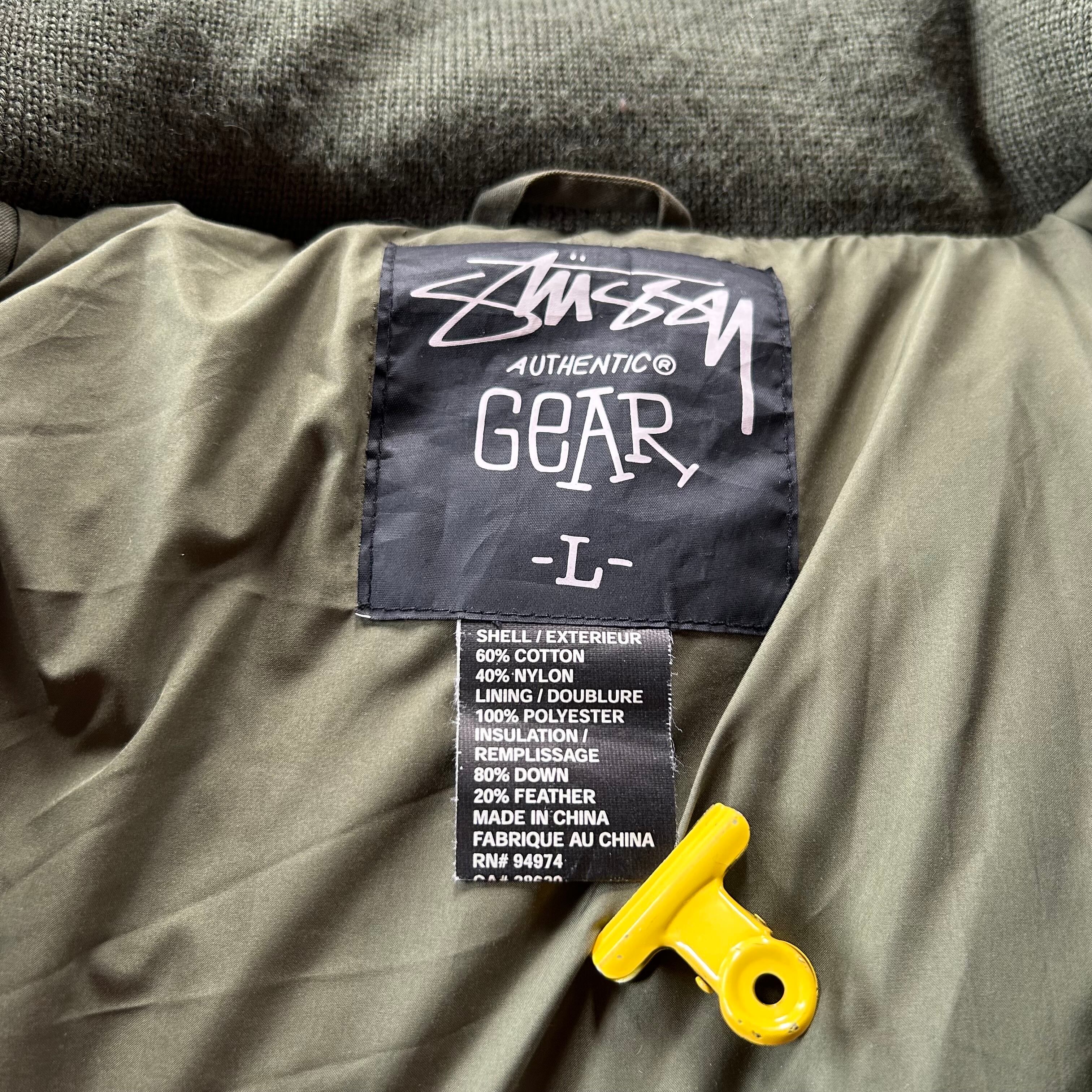 90s00s オールドステューシー ダウンジャケット オリーブ L | 東京準備室