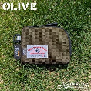 防弾チョッキ素材の極厚ミニ財布「野レット」1680Dバリスティックナイロン　日本製