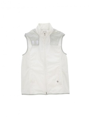 [MATIN KIM] NYLON GUIDER VEST FOR WOMEN IN IVORY