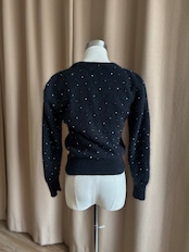 MADE IN JAPAN beads knit cardigan-5150-1