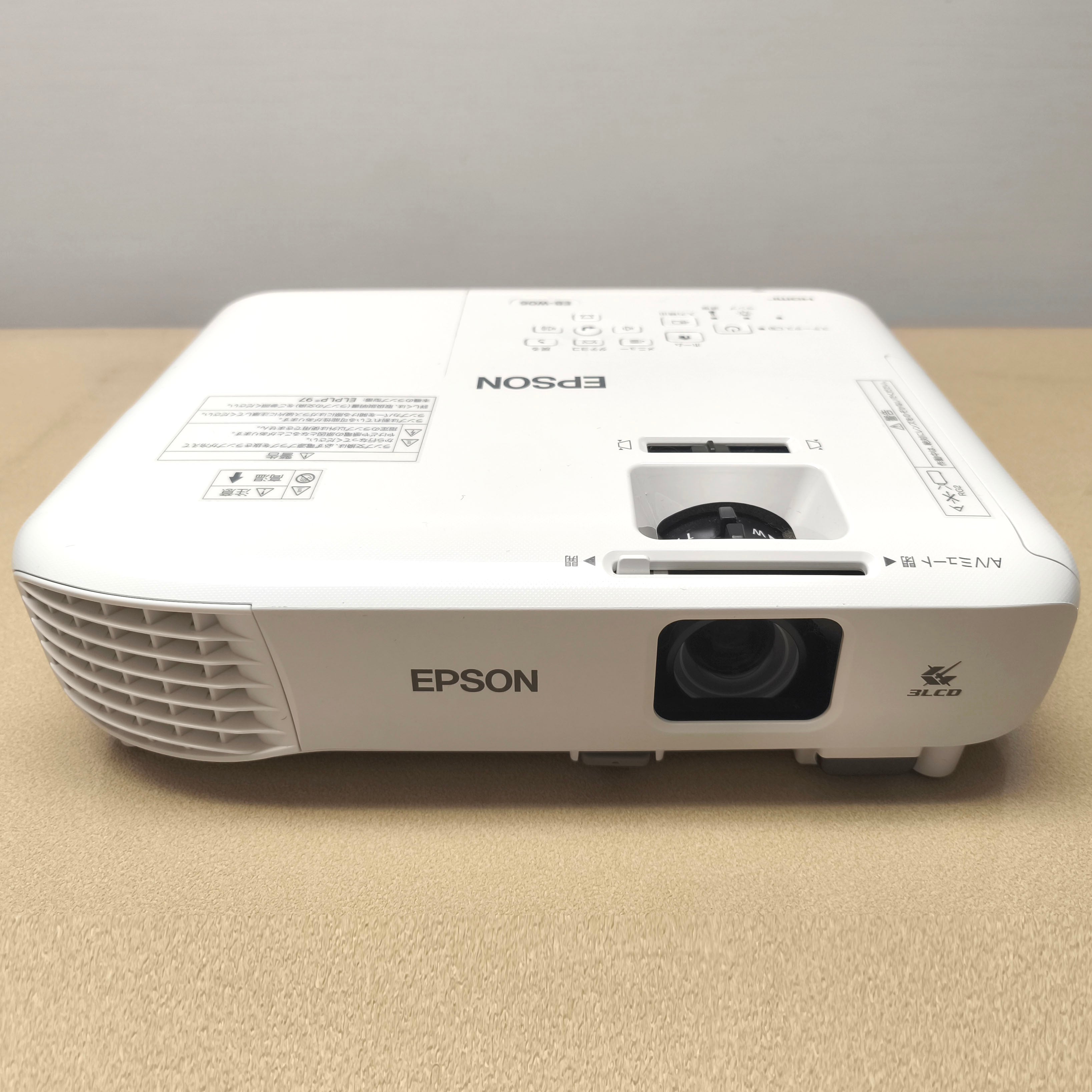 EPSON(エプソン)・プロジェクター・EB-W06・リモコン欠品・No.260415