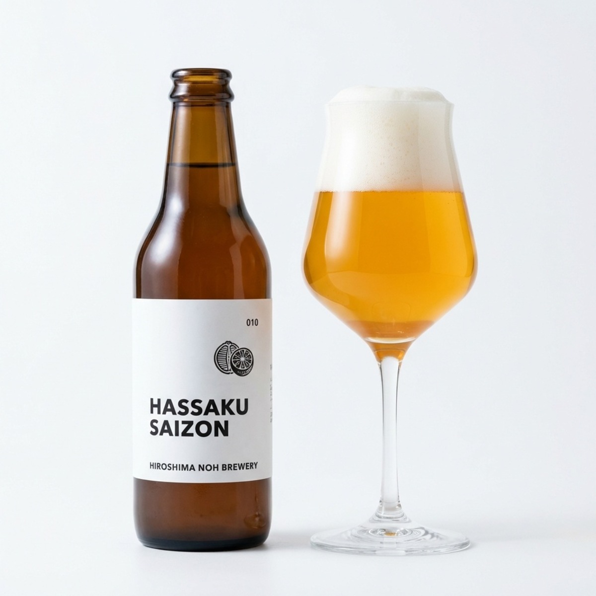 2025年金賞】八朔のクラフトビール HASSAKU SAISON 330ml｜広島