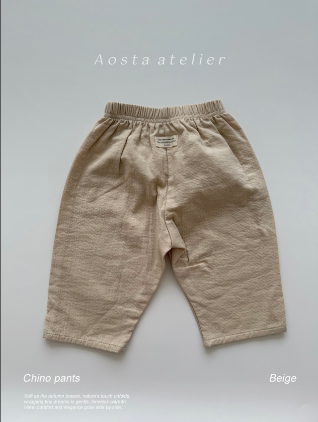即納⌇aosta / Chino pants