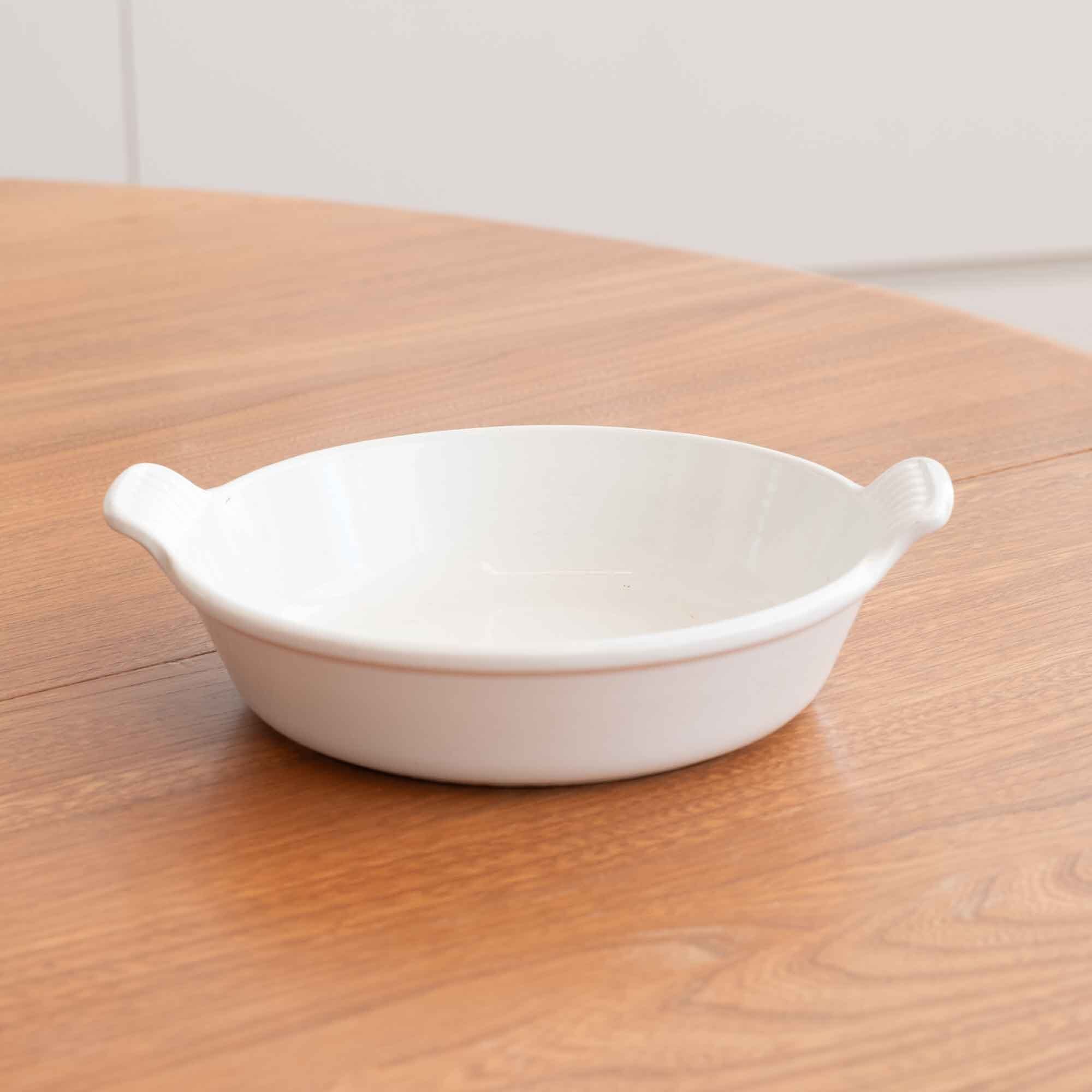 ビンテージ ル・クルーゼ LE CREUSET 18 グラタンにピッタリ * 新品・未使用品ではありません *