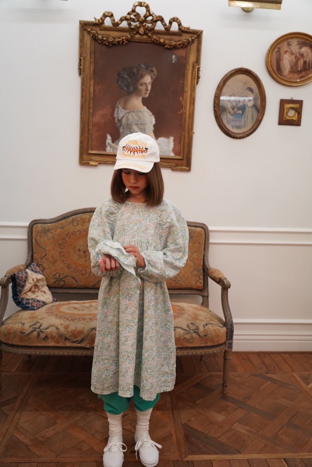 【Ramijini】ムカデCAP white FREEサイズ 240213ra - 6