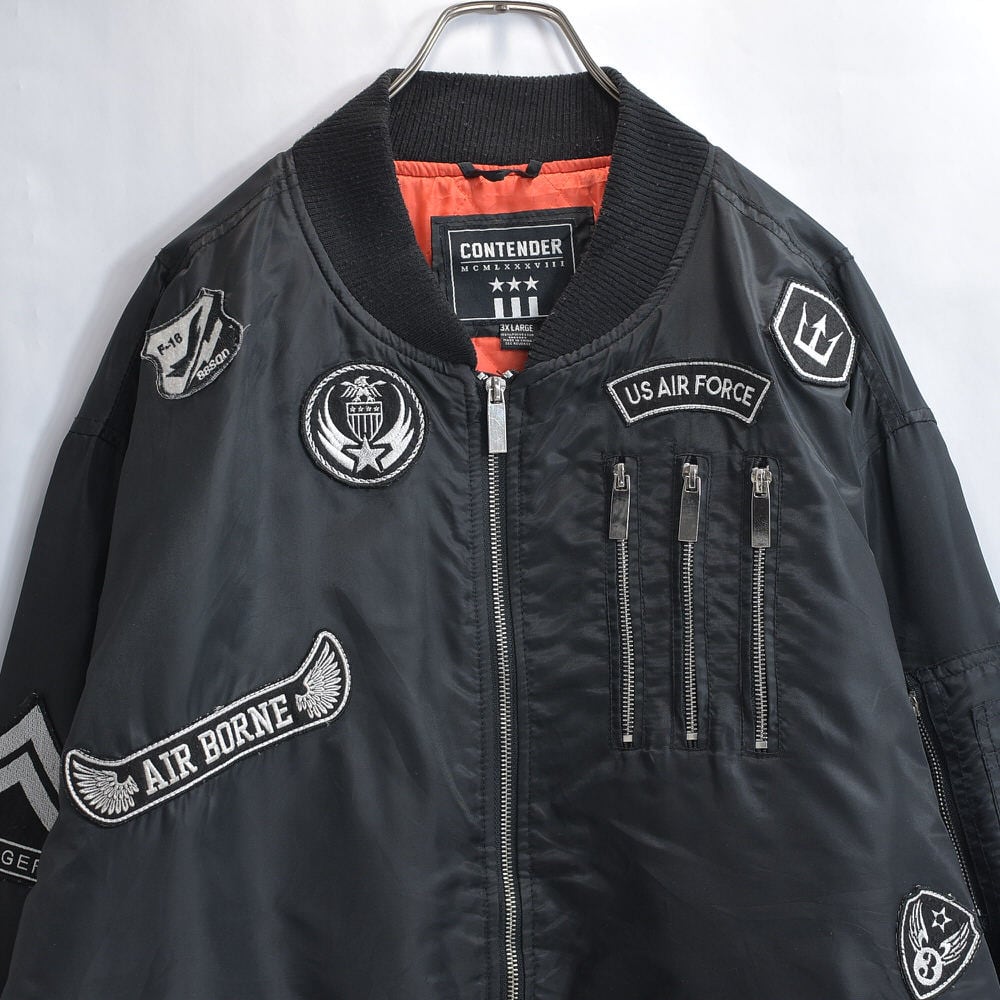 00s~ CONTENDER U.S.A.F MA-1タイプ パッチカスタム デザイン 00s~ CONTENDER U.S.A.F MA-1タイプ パッチカスタム デザイン