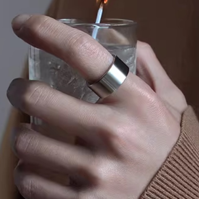 Wide Minimalist Ring（LMU0183）
