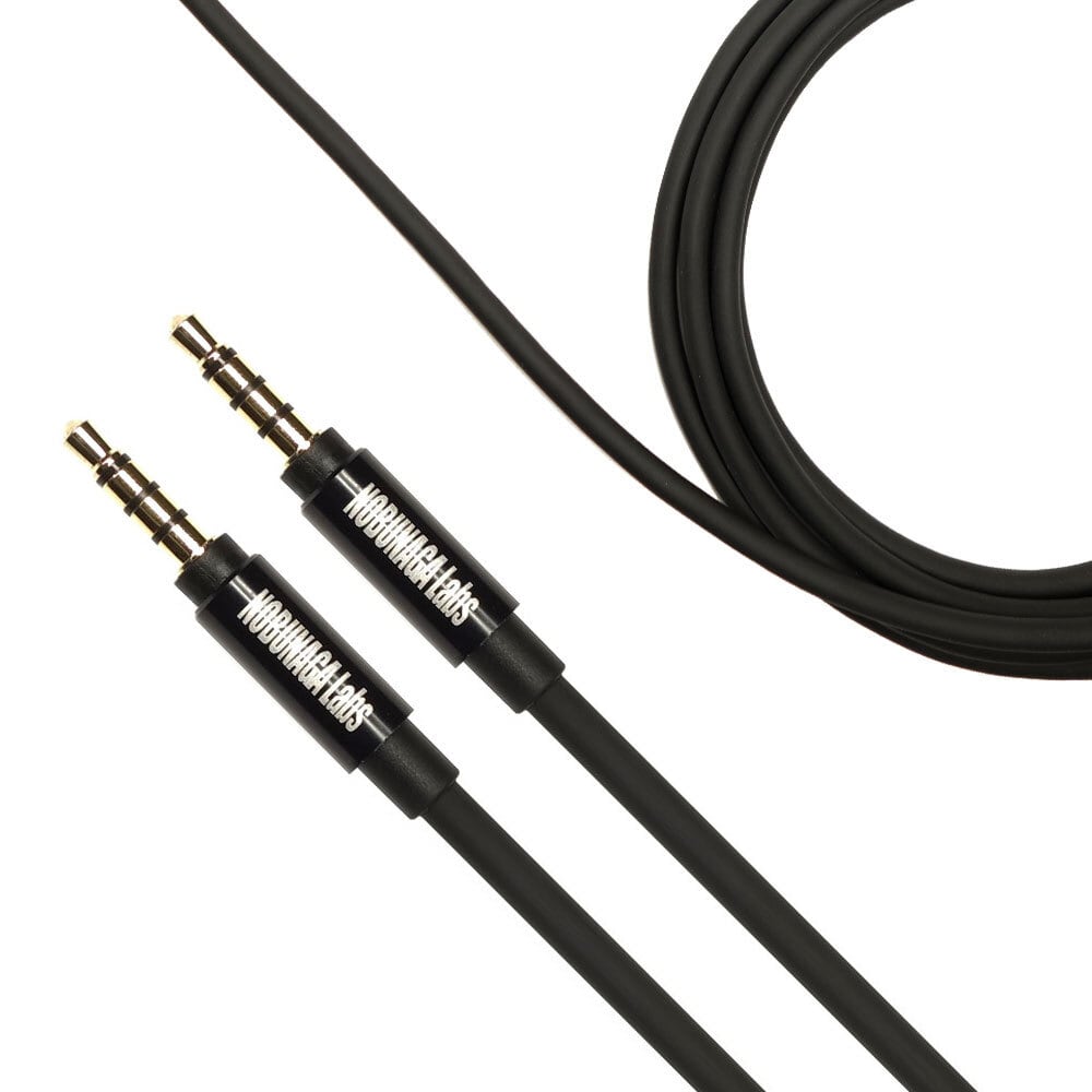 《SALE》【特選アウトレット】閃光 (せんこう): NOBUNAGA Labs GAMING:3.5㎜4極出力対応-3.5mm/4極 ヘッドホンケーブル