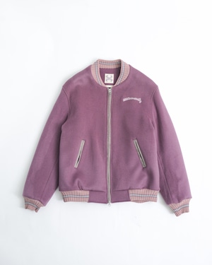 [999HUMANITY] HEAVY WOOL BLOUSON JACKET (MAUVE) 正規品  韓国 ブランド 韓国ファッション 韓国代行 999 ヒューマニティ HUMANITY 日本 店舗