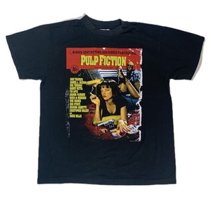 11287 パルプフィクション 映画 ユマ・サーマンプリントTシャツ 両面 XL
