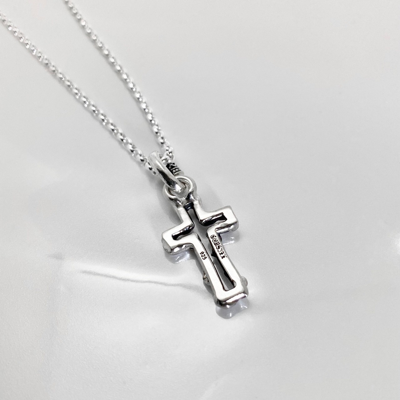 OPEN CROSS #1 with GODSIZE® I.D. TAG NECKLACE / オープンクロス#1ゴッドサイズ® I.D.タグネックレス