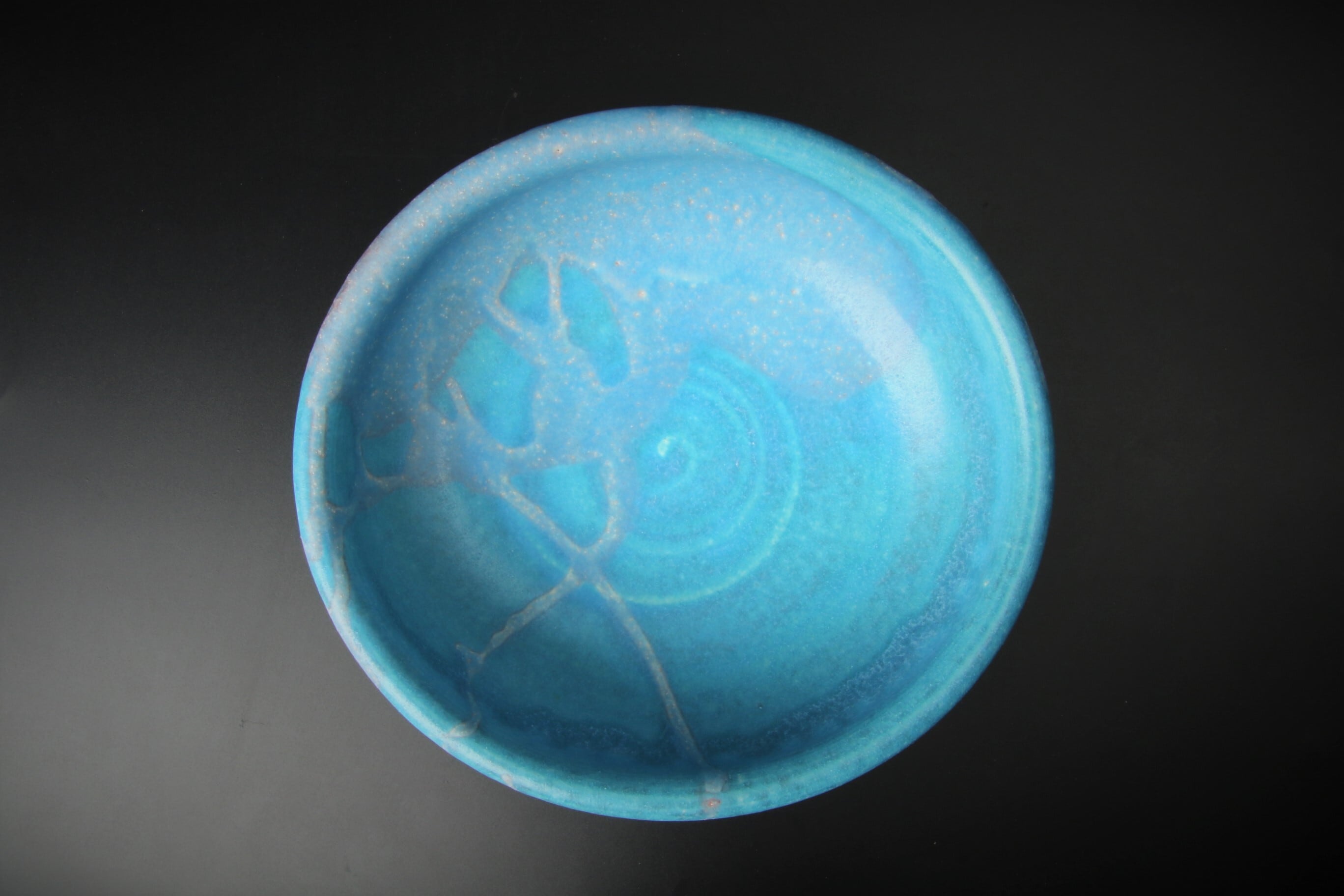 981>青釉たわみ楕円鉢 信楽焼 | 陶香堂オンラインストア