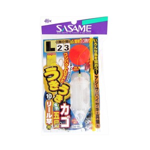【新着特価】ささめ針(SASAME) W-665 うきうき堤防カゴ五目 リール竿用 L